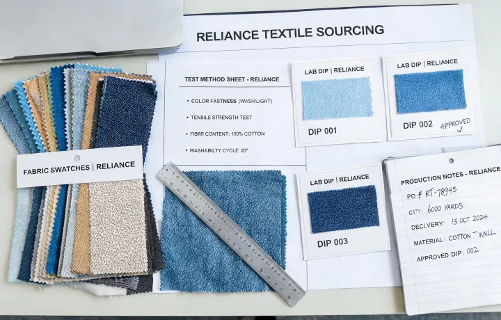 Reliance Commitment Statement workspace